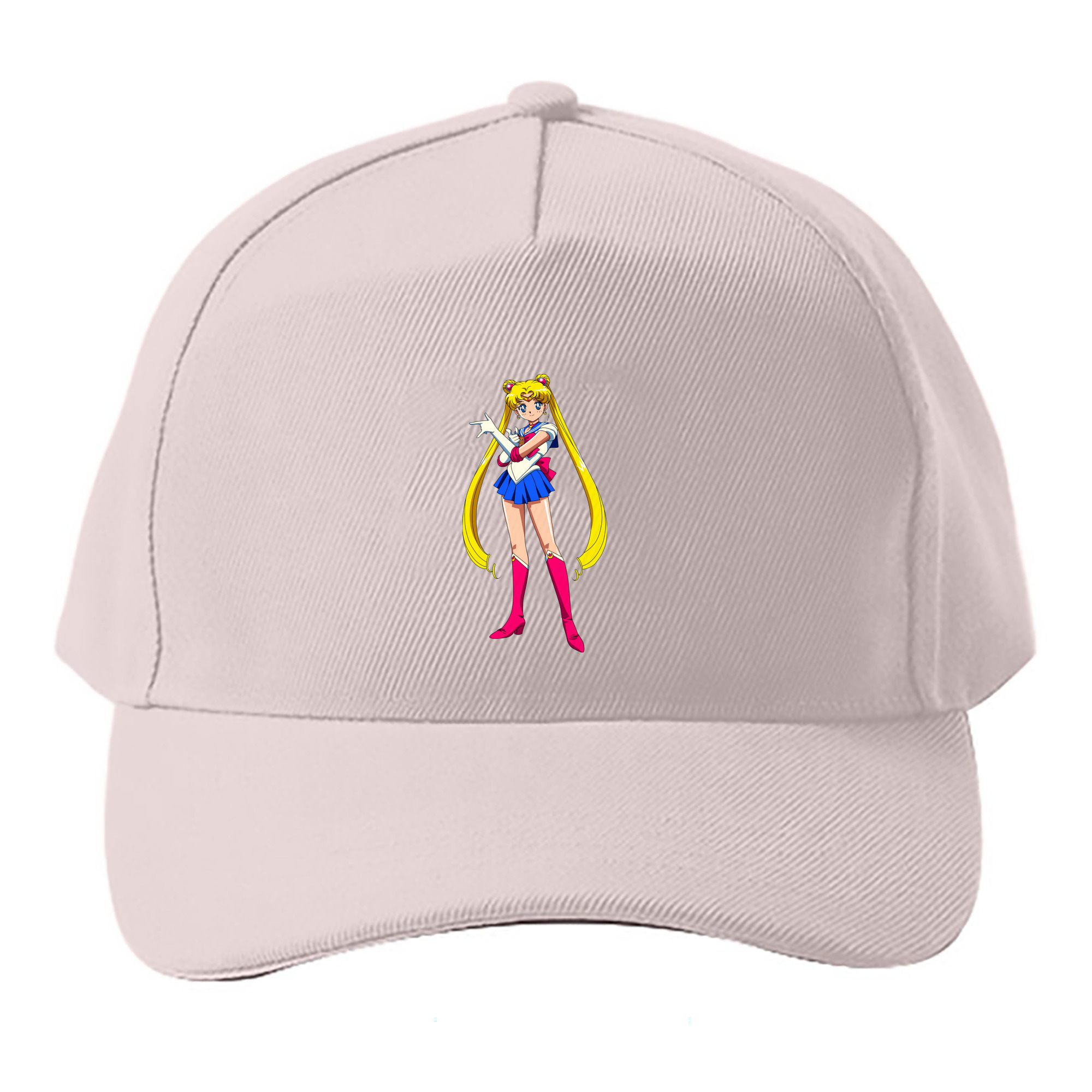 （画像用） 美少女戦士セーラームーン 月野 うさぎ つきの うさぎ Sailor Moon Tsukino Usagi ベースボールキャップ 綿100％ 男女兼用 帽子 スポーツ